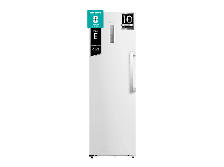 Congelador vertical HISENSE en color Blanco, 312 l