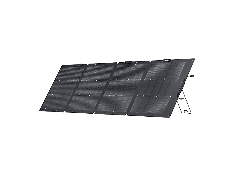Panel Solar ECOFLOW con 25 % en color Negro