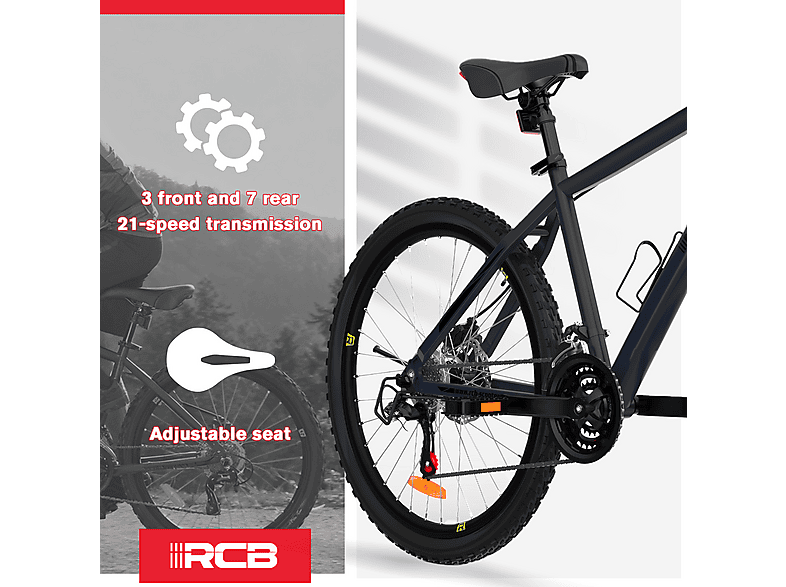 Bicicleta de Montaña RCB con Titanio en color Gris — foto 3