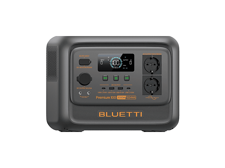 BLUETTI Estación de energía LiFePO4 (mod. KIT Premium 100 V2+PV100) en color gris — foto 8