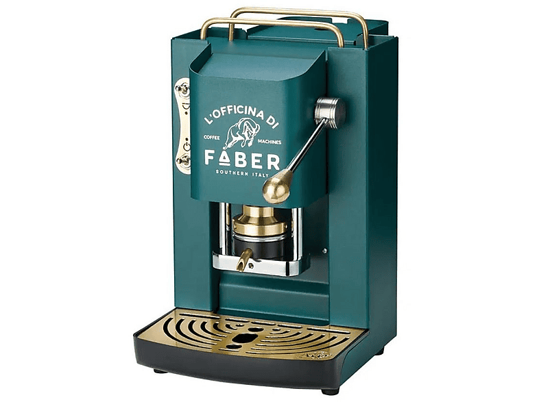 Cafetera de cápsulas FABER en color Verde