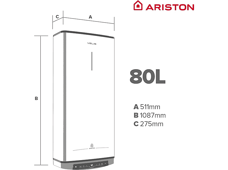 Termo eléctrico ARISTON en color Gris de 1500 W — foto 4