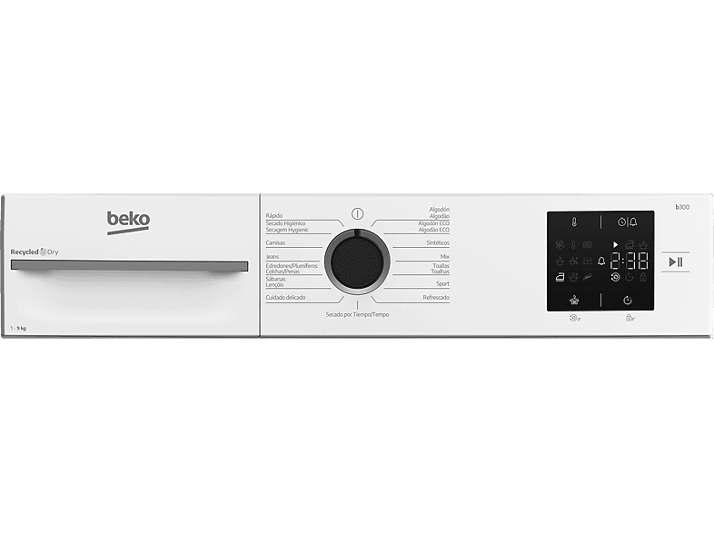 BEKO Secadora bomba de calor 9 kg en color Blanco — foto 6