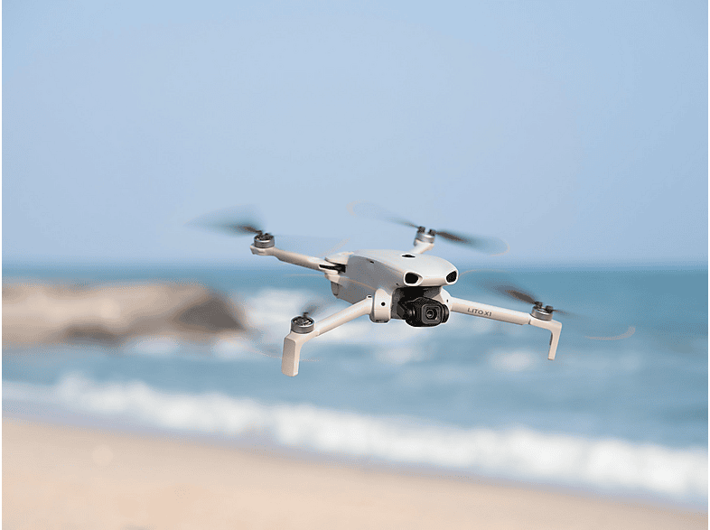 DJI Dron 48 megapixel (mod. LITO X1 FLY MORE) en color Gris — foto 9