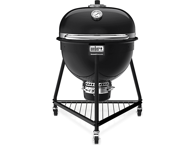 WEBER Barbacoa de carbón Tetera (mod. Summit Kamado E6) en color Negro