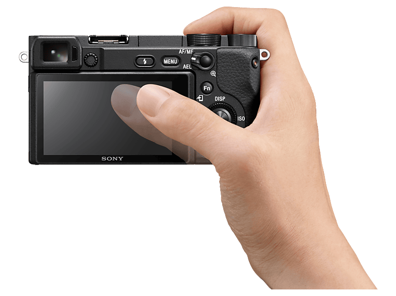SONY Cámara EVIL Con sensor CMOS Exmor APS-C (mod. Kit Alpha 6400A (ILCE6400AKB)) en color Negro — foto 7