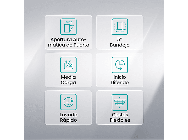 HISENSE Lavavajillas 14 servicios en color Inox — foto 4