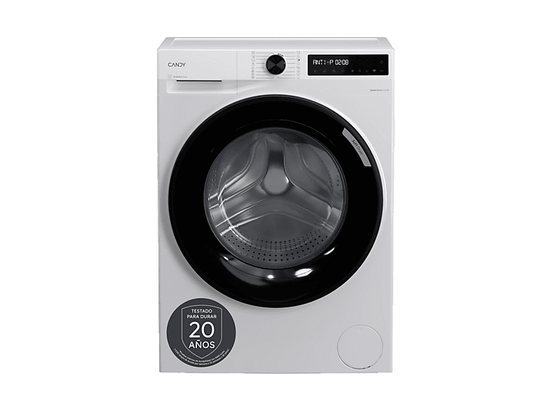 Lavadora carga frontal CANDY en color Blanco de 8 kg
