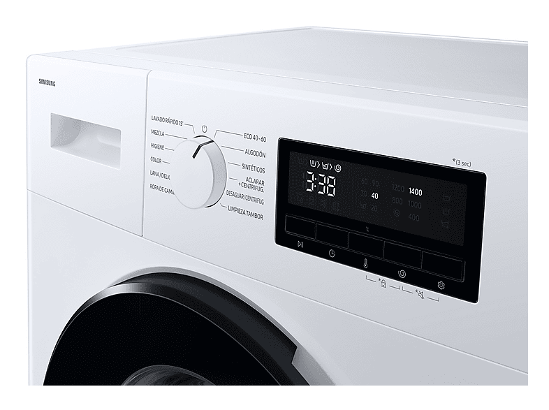 Lavadora carga frontal SAMSUNG — 8 kg y 1400 rpm — foto 3