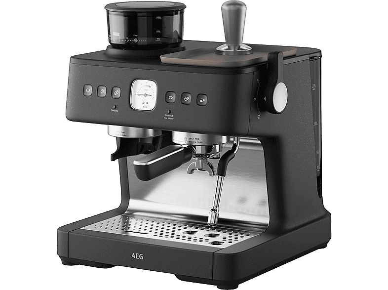 AEG Máquina espresso en color Negro — 20 bar y 2200 W
