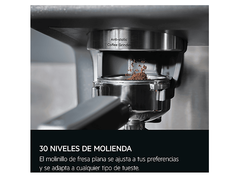 AEG Máquina espresso en color Negro — 20 bar y 2200 W — foto 6