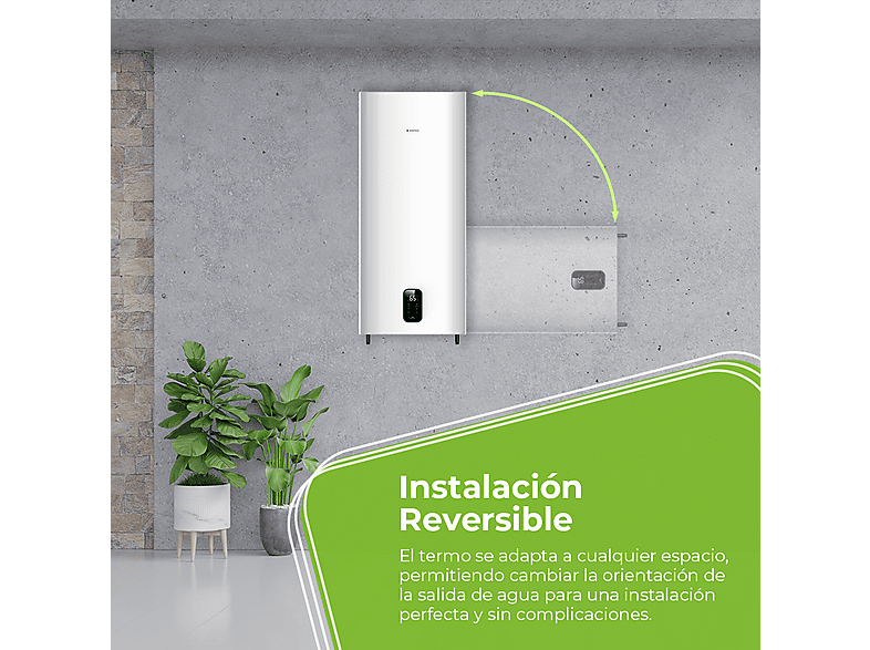 ASPES Termo eléctrico 92 l en color Blanco — foto 5