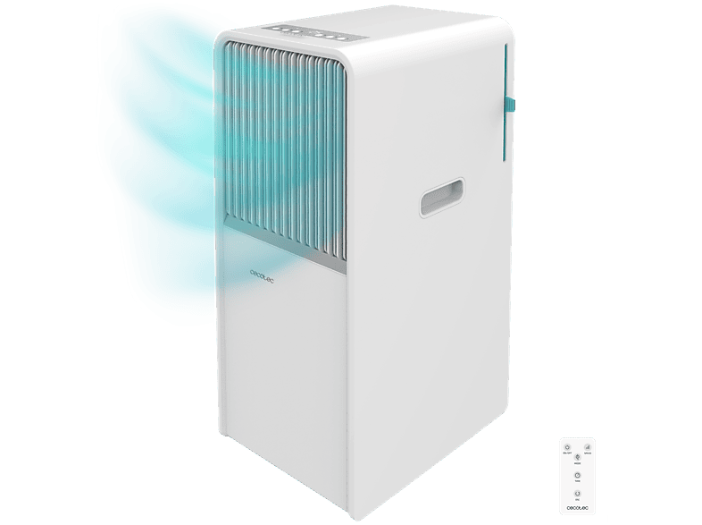 CECOTEC Aire acondicionado portátil en color Gris — 3000 fg/h y 23 m²