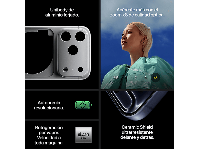 Smartphone APPLE en color Plata de 256 GB — foto 6