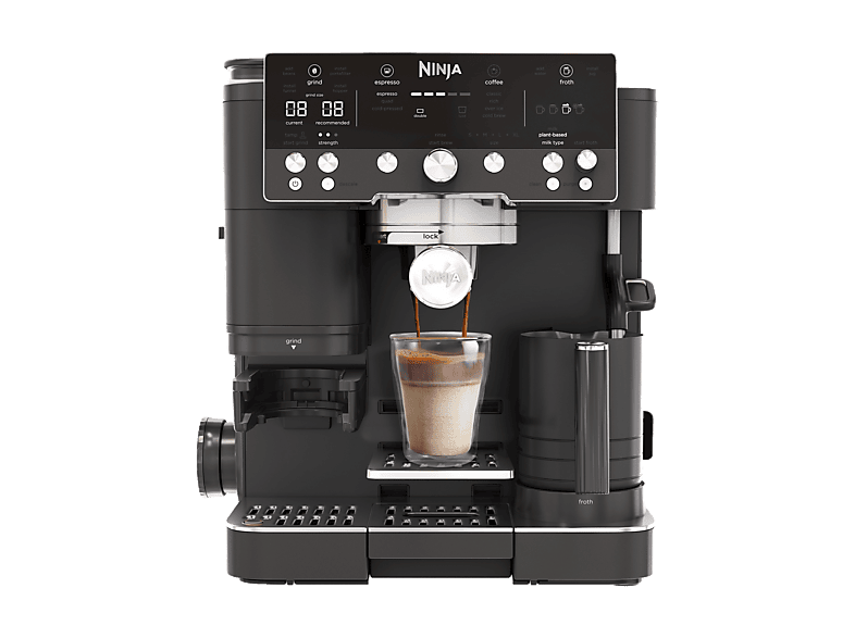 NINJA Cafetera express 9 bar (mod. Luxe Café Premier ES601EUBK) en color Negro