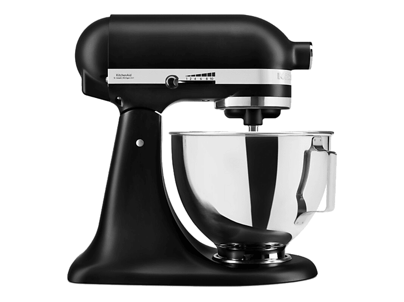 Robot amasador KITCHENAID en color Negro Mate