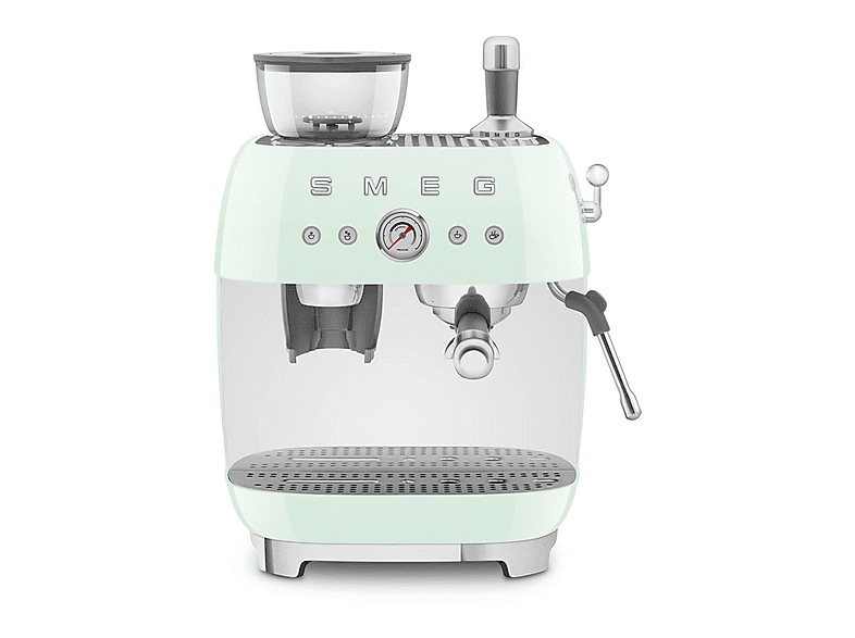 SMEG Cafetera express en color Inox (mod. VERDE)