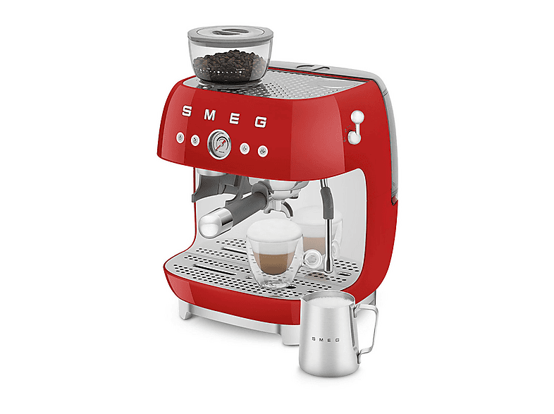 Cafetera express SMEG en color Rojo (mod. ROJO) — foto 3