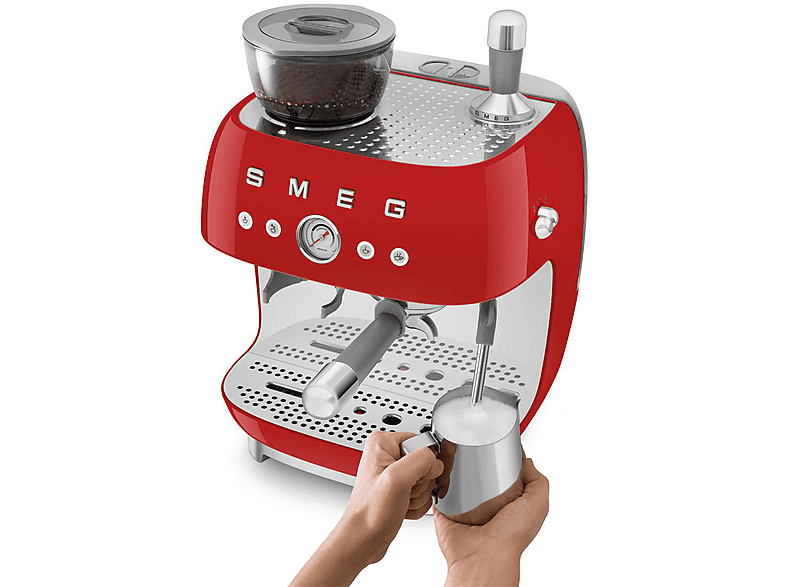 Cafetera express SMEG en color Rojo (mod. ROJO) — foto 5
