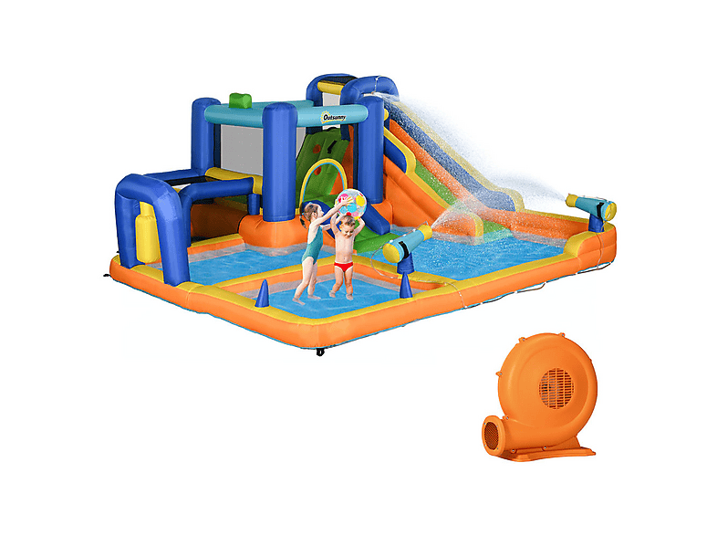OUTSUNNY Castillo hinchable infantil (mod. 346-010V90MX)
