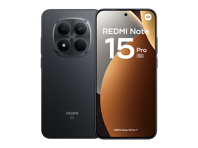 Móvil XIAOMI en color Negro (mod. Redmi Note 15 Pro)