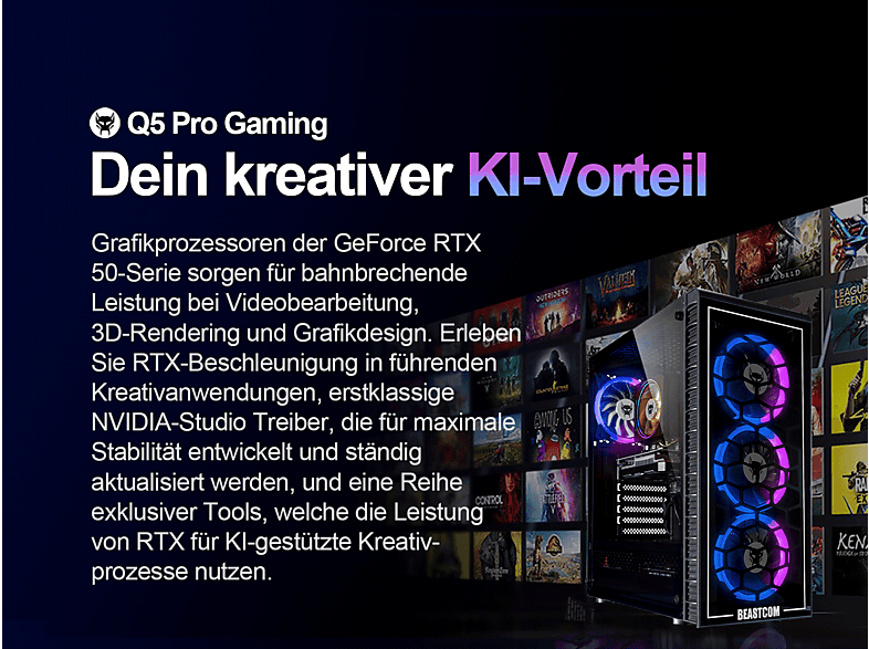 BEASTCOM PC Gaming (mod. Q5 | Pro Gaming) — foto 8