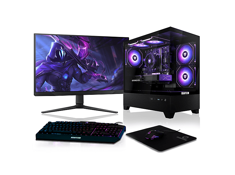 BEASTCOM Pack PC gaming — Intel® Core™ i7-11700F y 16 GB RAM