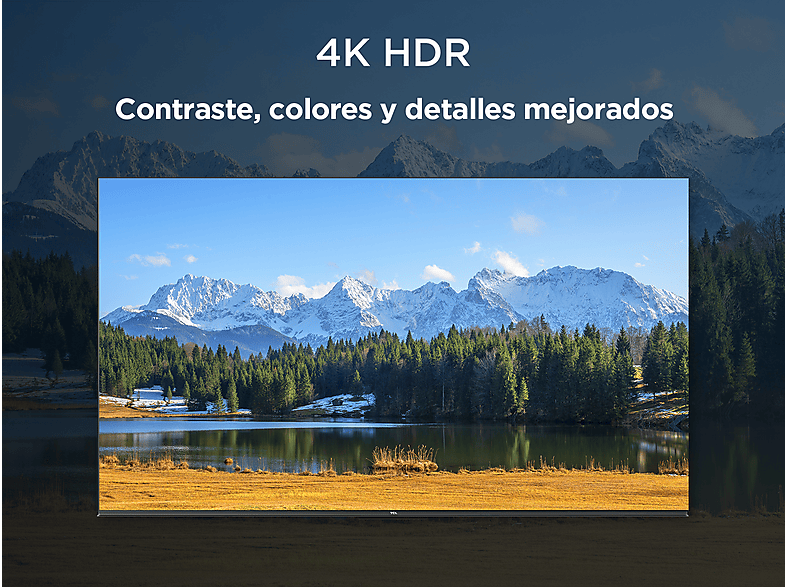 TV LED 65" TCL con UHD 4K en color Negro — foto 5
