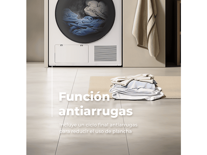 EVVO Secadora bomba de calor 8 kg (mod. S8 D) en color Blanco — foto 5
