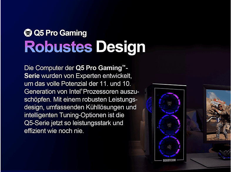 PC Gaming BEASTCOM de Intel® Core™ i9-10900F — foto 6