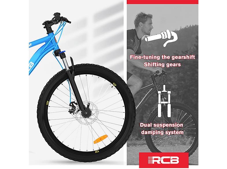 RCB Bicicleta de Montaña en color Azul (mod. GK2) — foto 4