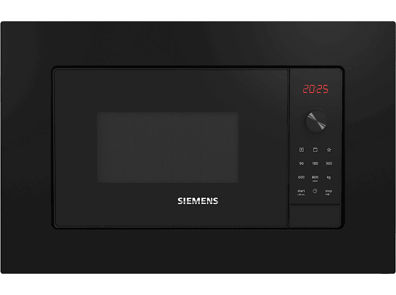 Microondas integrable SIEMENS con 800 W en color Negro