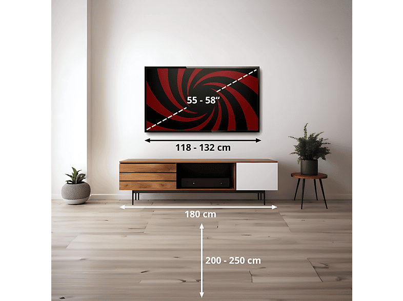 TV Mini LED 55" PHILIPS en color Negro — foto 3