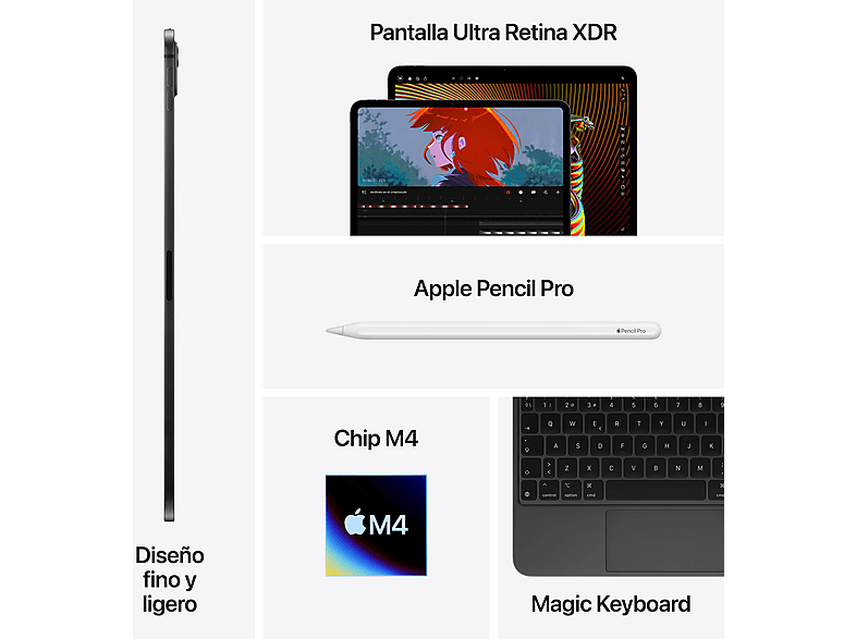 Tablet APPLE con 256 GB en color Negro Espacial — foto 9
