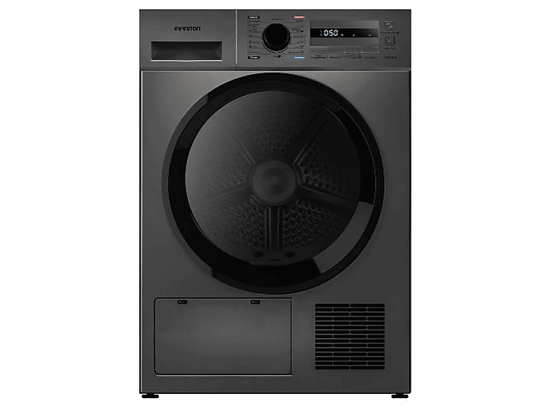 Secadora Bomba de Calor INFINITON en color Dark Inox de 8 kg