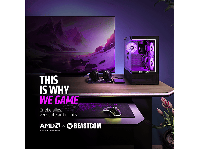PC Gaming BEASTCOM, AMD Ryzen™ 5 8500G — foto 7