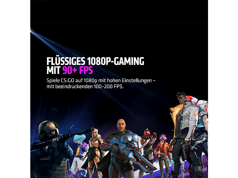 PC Gaming BEASTCOM, AMD Ryzen™ 5 8500G — foto 8
