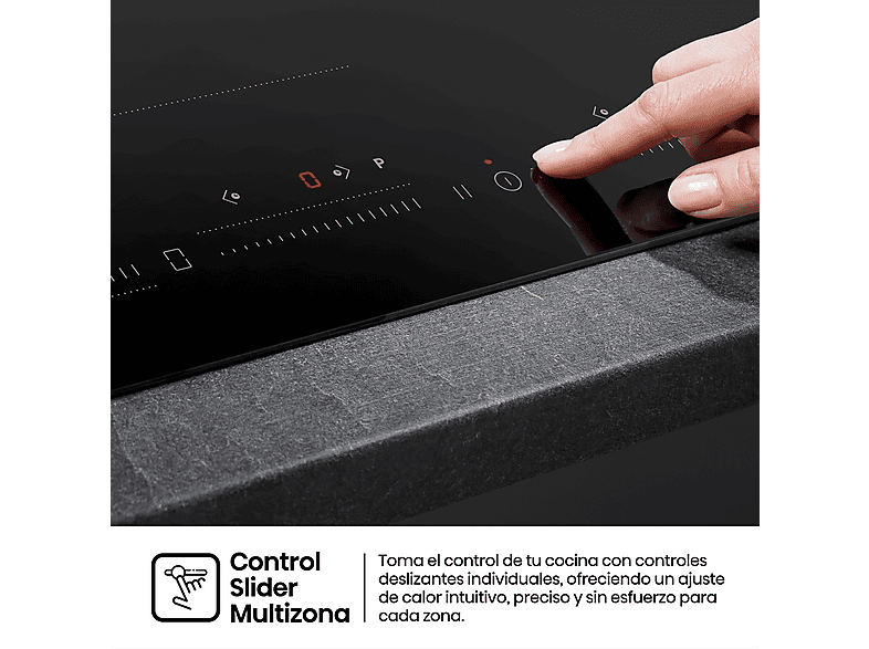 Placa inducción HISENSE en color Negro de 3 zonas — foto 6