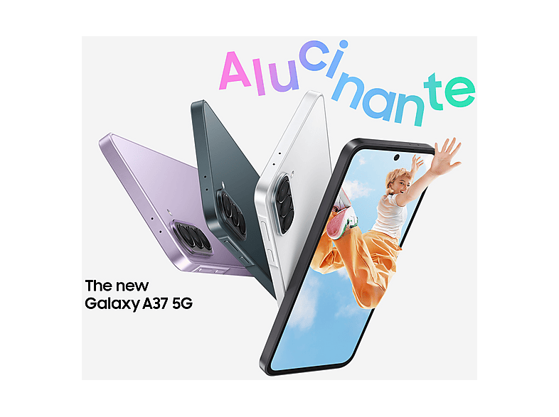 SAMSUNG Móvil 256 GB (mod. Galaxy A37) en color Verde Oscuro — foto 4