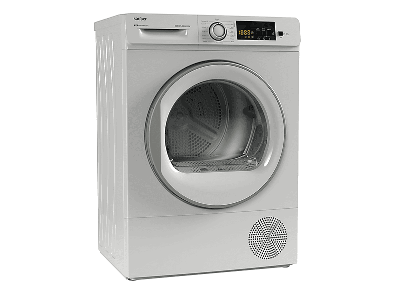 SAUBER Secadora bomba de calor Bomba de calor con refrigerante R290 (mod. SERIE 5-DR8025V) en color Blanco — foto 4