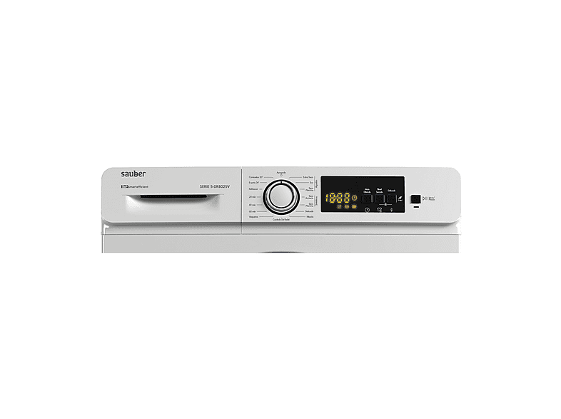 SAUBER Secadora bomba de calor Bomba de calor con refrigerante R290 (mod. SERIE 5-DR8025V) en color Blanco — foto 5