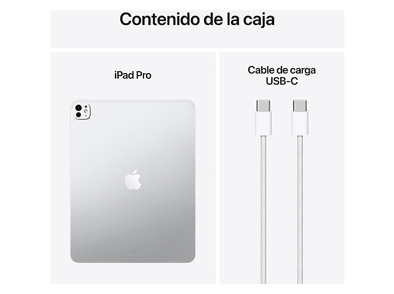 Tablet APPLE en color Plata (mod. iPad Pro (2025)) — foto 9