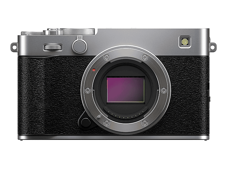 FUJIFILM Cámara digital en color Plata — 40,2 megapixel y 6.2K (6240 x 3510)