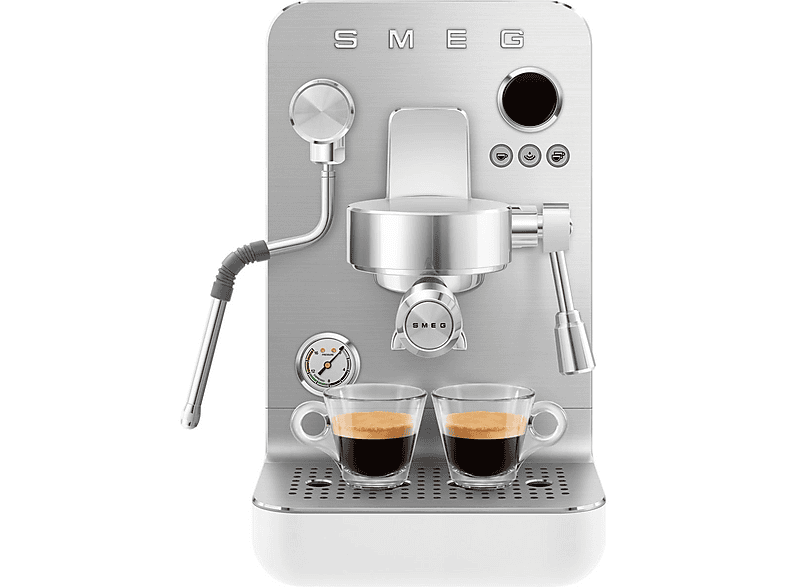 SMEG Cafetera espresso 15 bar en color Blanco mate — foto 6