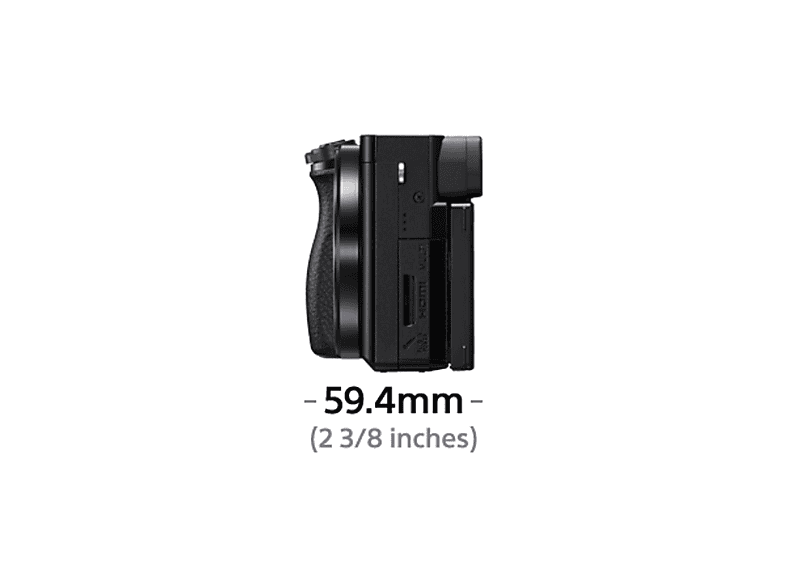 SONY Cámara EVIL en color Negro (mod. Alpha 6100) — foto 5