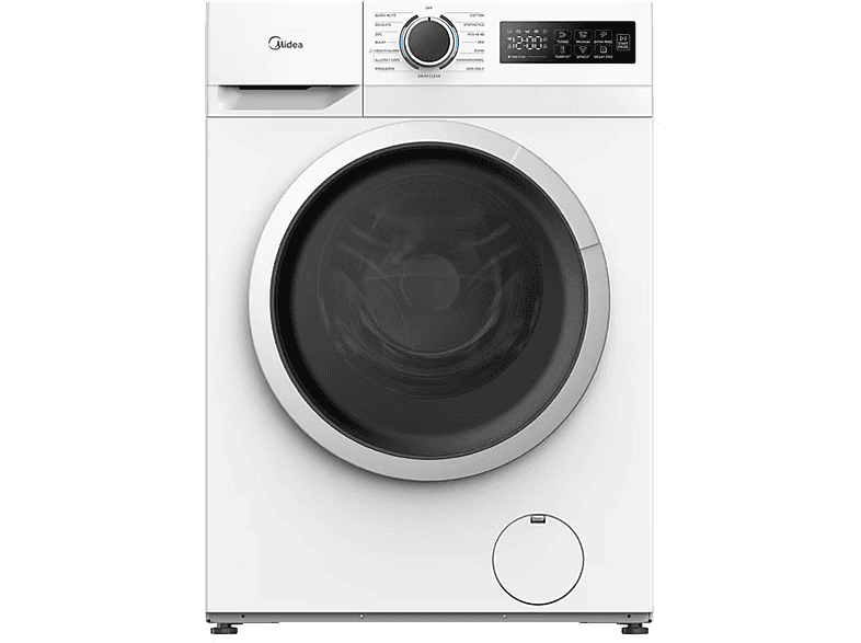 Lavadora carga frontal MIDEA en color Blanco de 9 kg