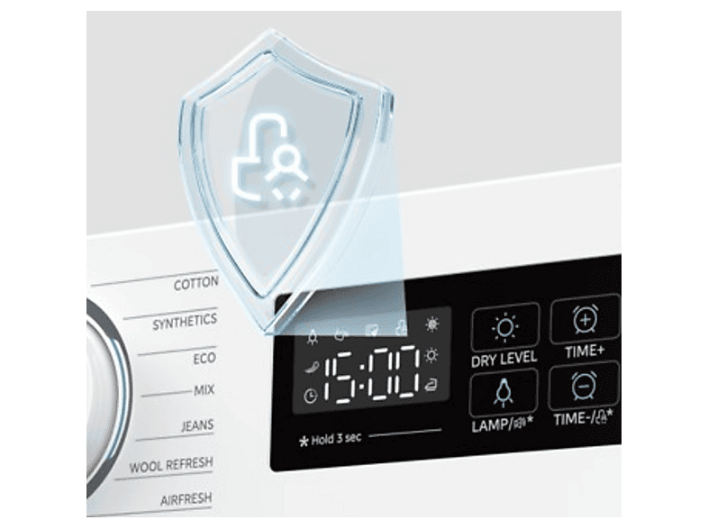 Lavadora carga frontal MIDEA en color Blanco de 9 kg — foto 9