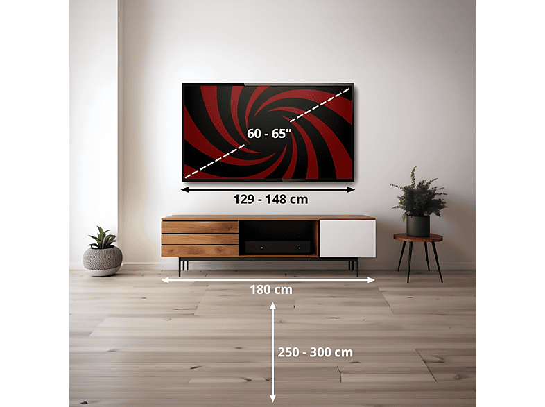 HISENSE TV RGB Mini LED 65" UHD 4K en color Negro — foto 3
