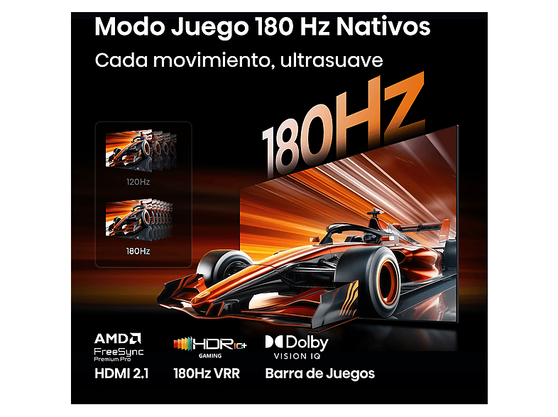 HISENSE TV RGB Mini LED 65" UHD 4K en color Negro — foto 11