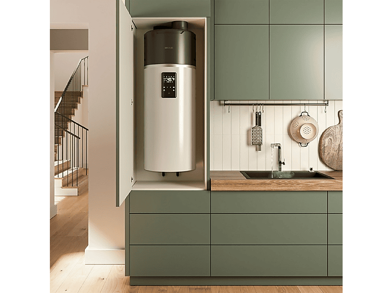 CECOTEC Termo eléctrico en color Blanco — 100 l y Electrónico — foto 3